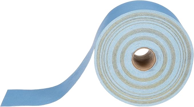 3M Stikit Blue Abrasive Sheet Roll, 36225, No Hole, 2-3/4 in x 45 yd, 320+ Grade, Automotive Sanding Roll Sandpaper for Coating Removal, Body Repair, Auto Sanding