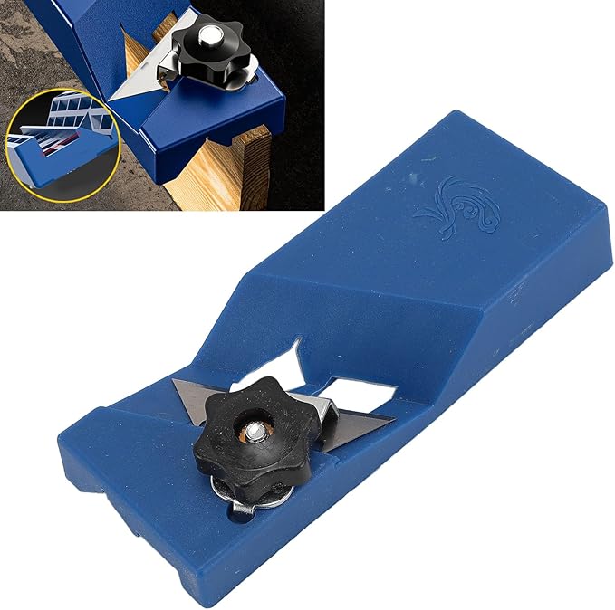 45 Degree Chamfer Planer Double Slot Straight Edges 45 Degree Bevel Chamfer Plane Woodworking Trimming Tool