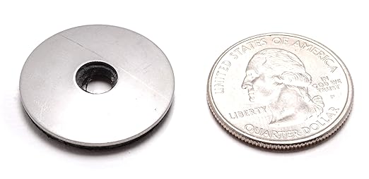 Bolt Dropper 1/4" x 1" Stainless Steel EPDM Bonded Sealing Washers (50 Pack), 1" OD Neoprene Backed Corrosion Resistant Load Distribution Water Tight Seal by Bolt Dropper
