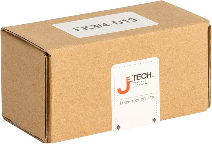 Jetech 3/4-Inch Drive 19mm Deep Impact Socket with 6-Point Design, Heat-Treated Chrome Molybdenum Alloy Steel, Metric
