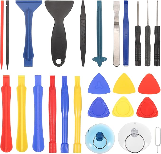 MECCANIXITY 26 in 1 Spudger Pry Opening Tool Repair Kit Professional Electronics Magnetic Precision Screwdriver for Mobile Phone Laptop PC