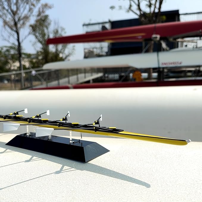 Rowing 8+ Alloy Model,a Birthday Present,Club Gifts,Souvenirs for Large-Scale competitions, Simulation Rowing Model
