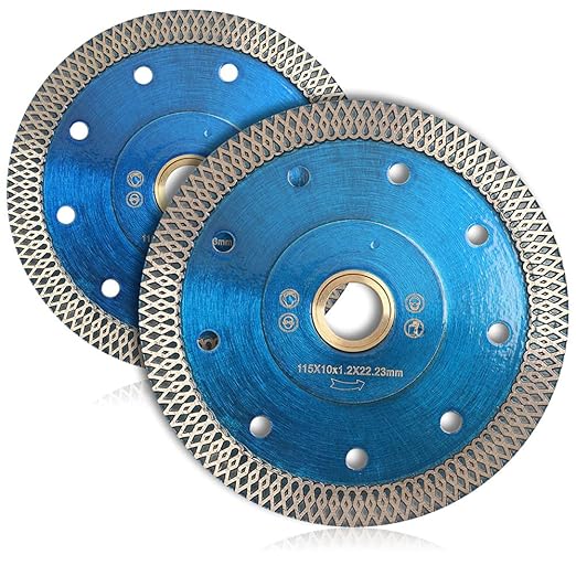 2Pc/Lot YIJING Diamond Tile Saw Blade Diamond Blade 4.5" for Cutting Stone Porcelain Tile Ceramic