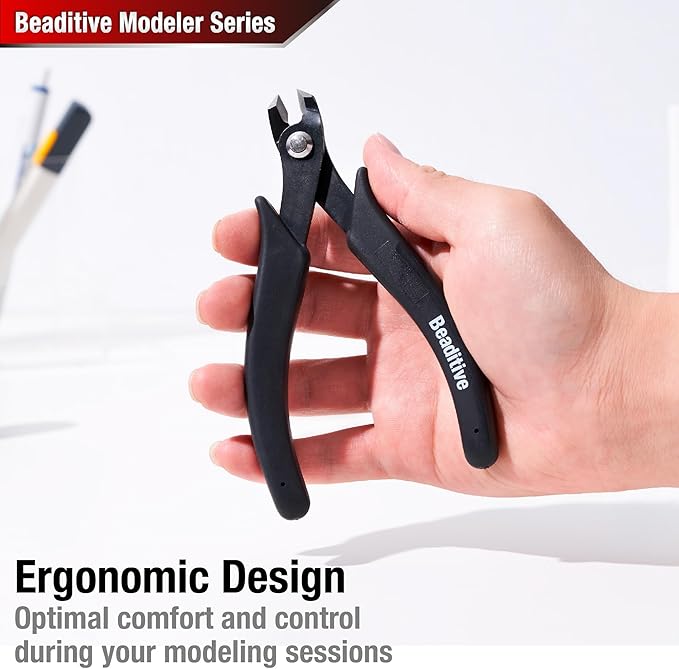 Beaditive Heavy Duty Side Cutter for Plastic Model - Plastic Sprue Cutter - Gunpla, Gundam Model, Scale Model Building