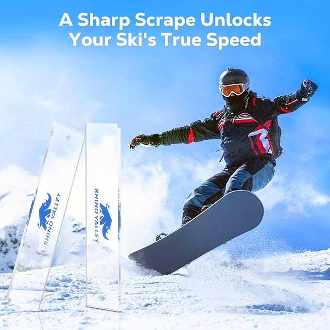 Ski Snowboard Tuning and Waxing Kit, 13/15 PCS Ski Wax Kit with 120V Waxing Iron, Snowboard Repair Kit Tuning Equipment with Universal Wax, Scraper, Ptex, Brush, Heavy Duty Carry Case