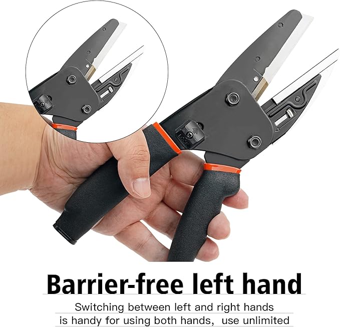 Heavy Duty Scissors All Purpose - Multipurpose Utility Cutter,6 in 1 Function,Availabe for Industry and Home Use,Cutting for Soft Pipe/Fibre/Wood/Iron Wire/Box/Paper