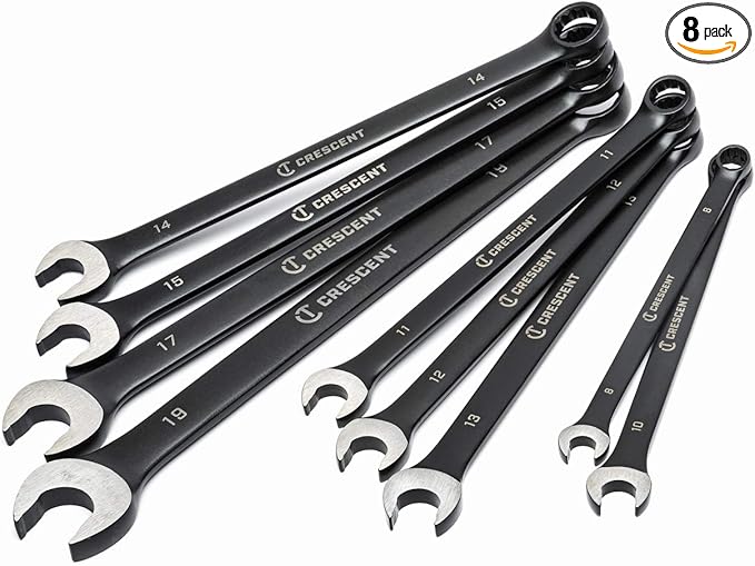 Crescent 9 Piece X10 12 Point Long Pattern Combination Metric Wrench Set - CCWS9BM (Pack of 8)