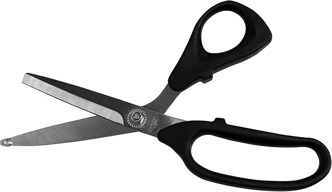 MUELLER Sports Medicine Super Pro 21L Medical Scissors, Left-Handed, Stainless Steel Trauma Shears, For Quick & Safe Tape Removal, Black/Silver