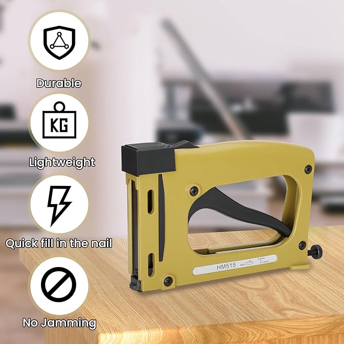 Anrain Point Driver for Picture Framing with 2000 Points, Portable Point Driver for Joiner DIY 2000 Points竊똏icture Framing Tool with Flexible Point Nails, for Flexible and Rigid Framers