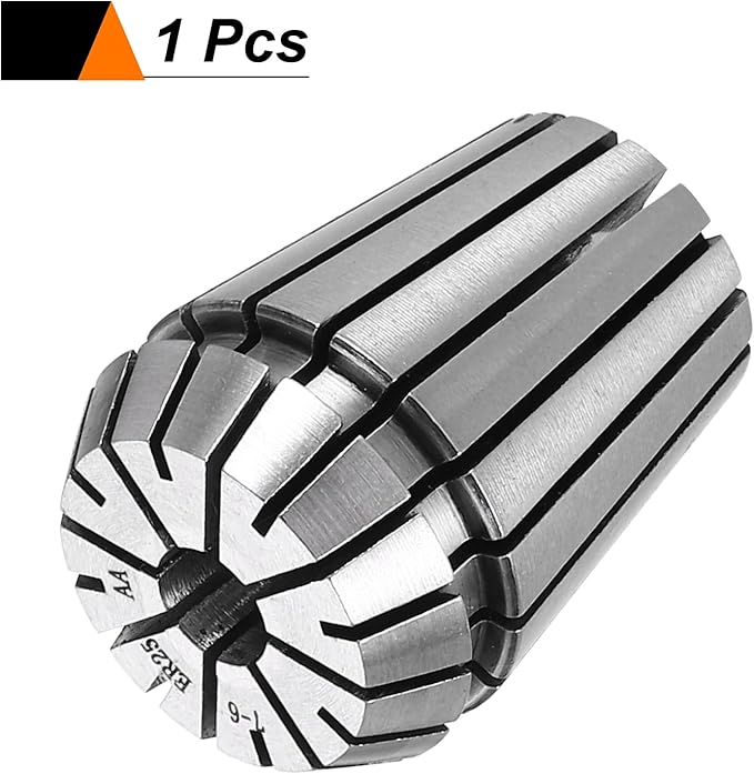 HARFINGTON Spring Collet Chuck ER25 7mm 65Mn Spring Steel Precision Router Collets for CNC Engraving Milling Lathe Tool
