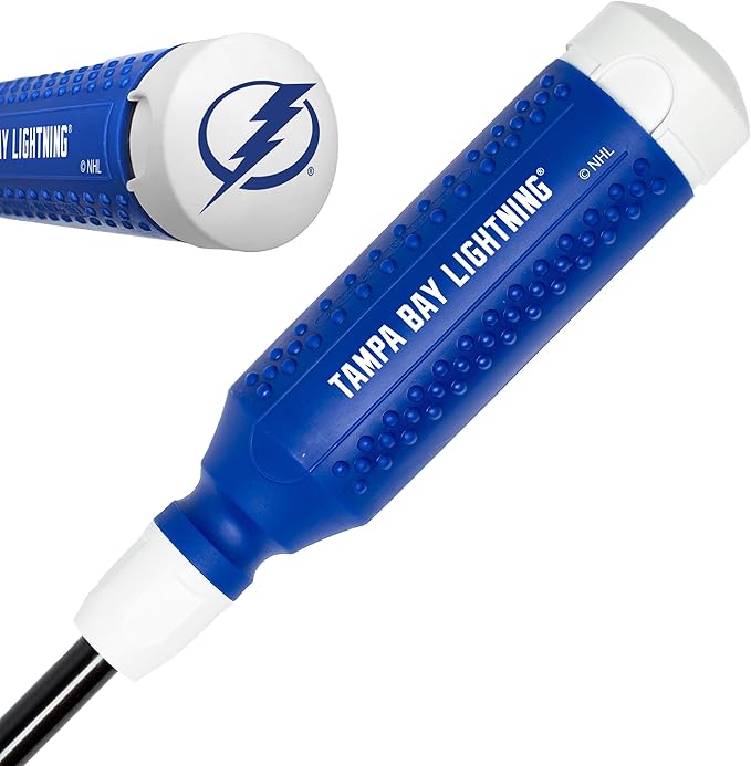 MEGAPRO짰 NHL짰 Team Edition Multi-bit Screwdriver | Officially Licensed NHL짰 Gear | Durable, Ergonomic, Pro-Grade Screwdriver (Tampa Bay Lightning짰)