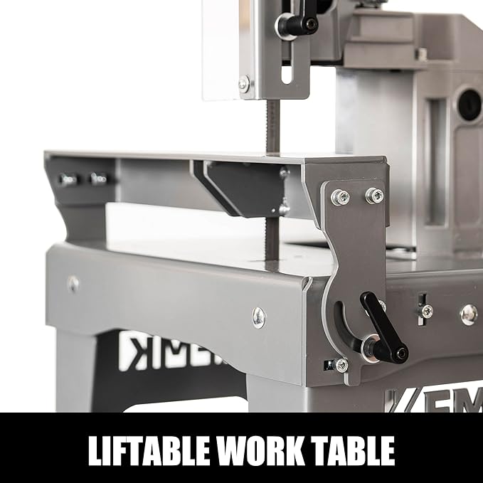 10A Variable Speed Metal Band Saw with Large Workbench, 5" Cutting Capacity, Adjustable Speed 137-472 FPM, BandSaw Perfect for Metalworking, Knife Cutting