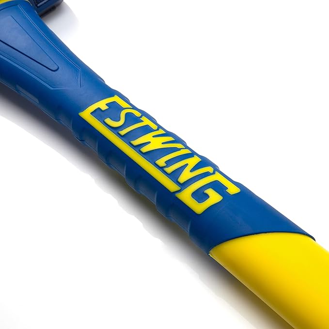Estwing 6-Pound Hard Face Sledge Hammer for Demolition/Stake Driving, 50-55 HRC, 36-Inch Fiberglass Handle, Overstrike Protection, Textured Grip