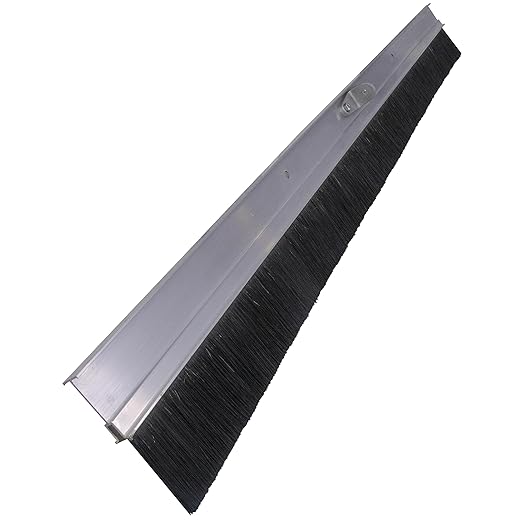 MARSHALLTOWN Aluminum Backed Concrete Broom for Finishing, Polypropylene Fibers, 72 Inch, Made in The USA, 430