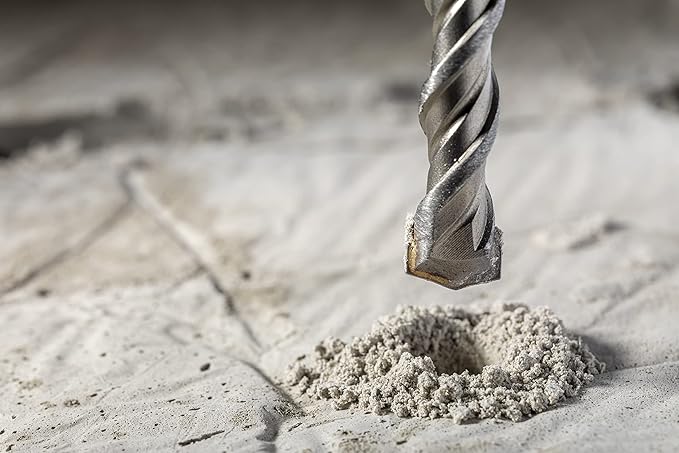 1-1/8 Inch x 18 Inch SDS Plus Rotary Hammer Drill Bit, Carbide Tipped for Brick, Stone, and Concrete (1-1/8" x 16" x 18")