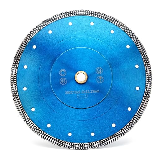 YIJING 10" Super Thin Ceramic Porcelain Tile Blade Diamond Blade for Granite Marble Ceramic Tile