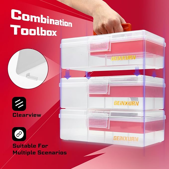 42Pcs Impact Screwdriver Set,Impact Screwdriver Bit Set Phillips/Hex/Torx/Square/Slotted Insert Power Bits Tips,Impact Nut Driver,Bit Holder and Screwdriver Handle with Red Storage Box Case