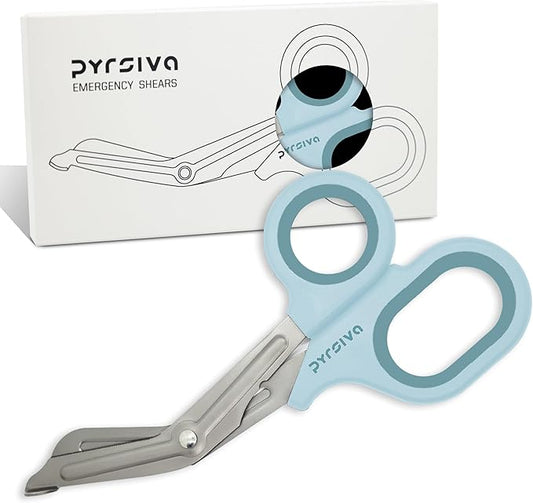 Trauma Shears ??7.5" Titanium-Coated Stainless Steel Bandage Scissors for Nurses, EMTs & Doctors | Professional Medical Shears for First Responders & Wound Care