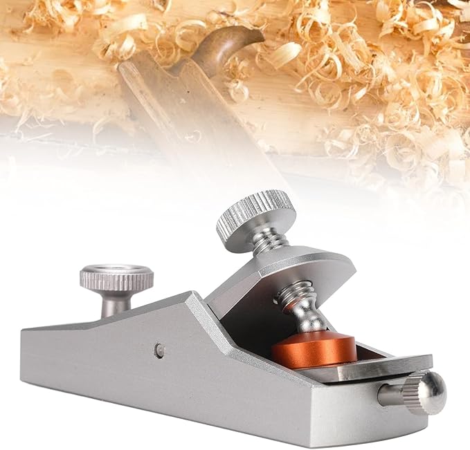 Mini Wood Planer Aluminum Block Plane, Small Hand Plane for Trimming Portable r Small Hand Planer Woodworking Planer Carpenter Flat Plane
