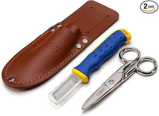Estwing Cable Splicing Scissors and Knife Set