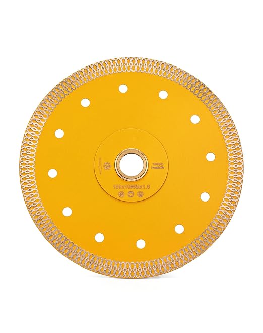 6 in Super Thin Diamond Saw Blade Porcelain Saw Blade for Cutting Porcelain Tiles Granite Marbles (6)