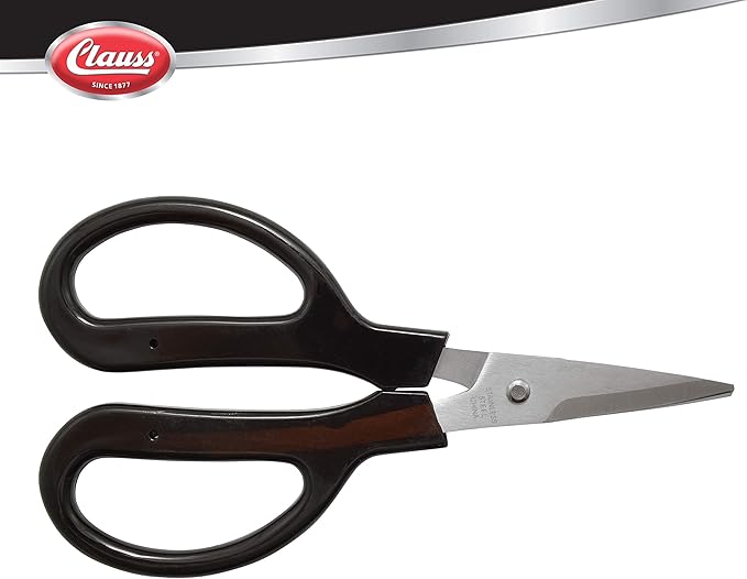 Clauss Stainless Steel Trimmers, 6" Blunt