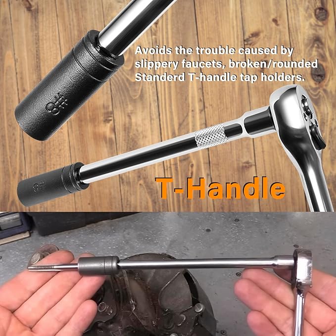 70500 Tapping Socket Set, Suitable for Areas Where T-Handles Will Not Fit