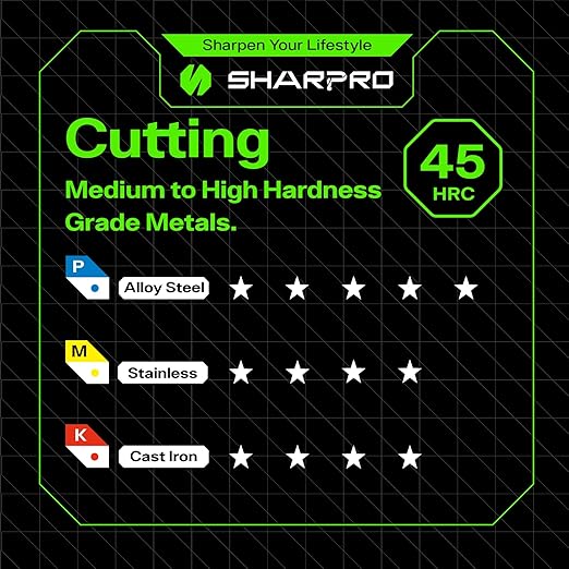 Carbide Ball Nose End Mills 2 Flute 3/16 Inch SHK. and Cutting Dia. 3D Carving, High-Speed and Deep Cutting, AlCrN Coated, Apply for Alloy Steel, Stainless Steel and Various Cast Iron. (3PCS)