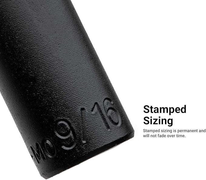 Capri Tools 3/8 in. Drive 7/8 in. Semi-Deep Impact Socket