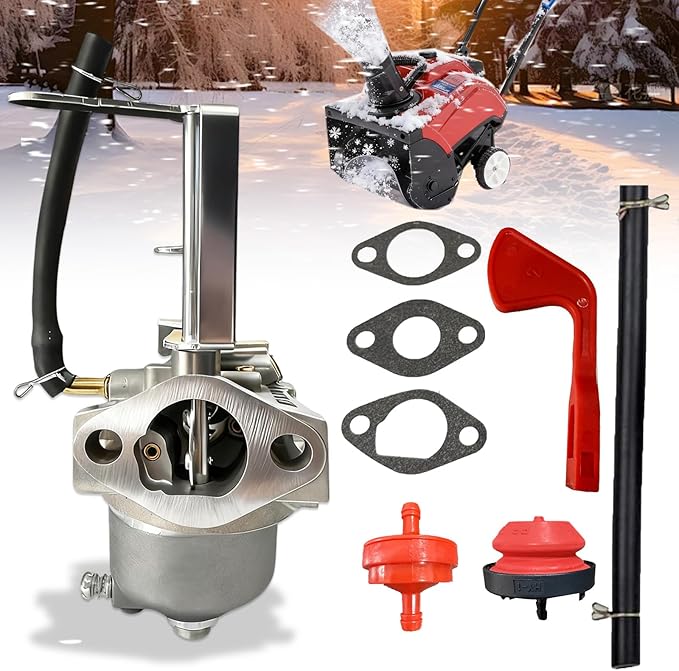 Chikia Huayi Toro 518ZE Snowblower Carburetor Compatible With Power Clear 518ZR 38472 38473 Replace 127-9352 127-9053