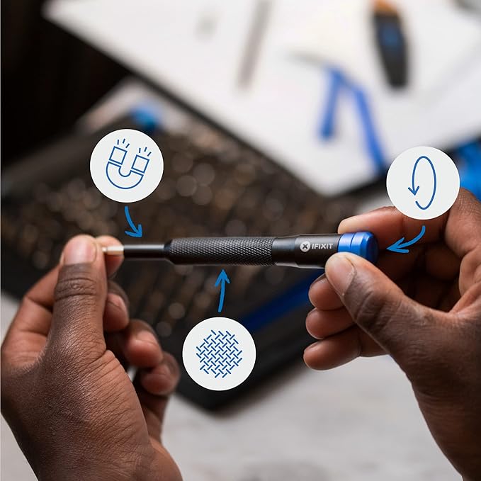 iFixit Mako Driver Kit - 64 Precision Bits for Precision Electronics Repair