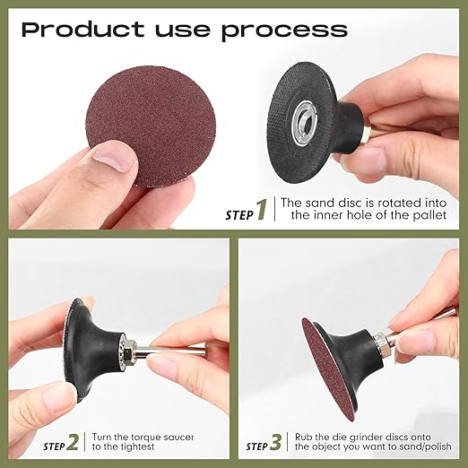 Newwiee 150 Pieces 2 Inch Sanding Discs 150 Grit Roll Lock Discs Die Grinder Sanding Disc for Surface Prep Strip Grind Polish Finish Burr Rust Paint Removal Red