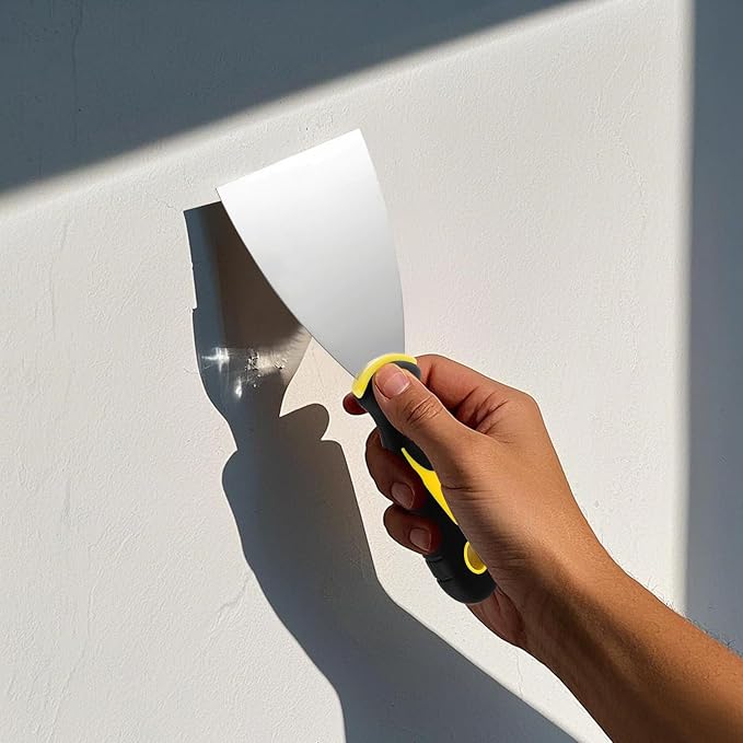 25PCS 3 Inch Putty Knife, Stainless Steel Spackle Knives, Metal Knife Scrapers for Drywall Finishing, Plaster Scraping, Decals Wallpaper