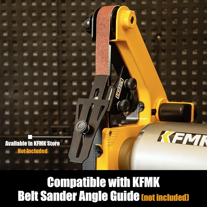 Variable Speed 1" x 30" Belt & 6" Disc Sander Combo, 3/4 HP Direct-Drive Motor, 2000??400 RPM Disc / 1909??248 SFPM Belt, Adjustable Work Tables & Miter Gauge, Benchtop Sander for Wood & Metal