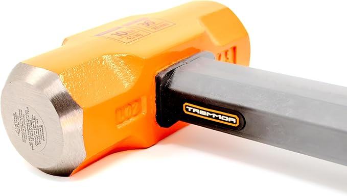 TREMMOR | IRON CORE Sledge Hammer (10 LB. Head, 36 inch Handle)