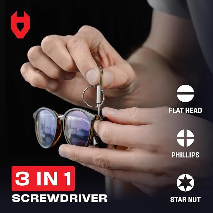NoCry Telescoping Magnetic Pickup Tool Set for Father's Day Gift ??Magnetic Wristband, Extendable Mechanic Mirror, Telescoping Pen, 360째 Flexible Flashlight, 3-in-1 Screwdriver ??Magnetic Tool Set