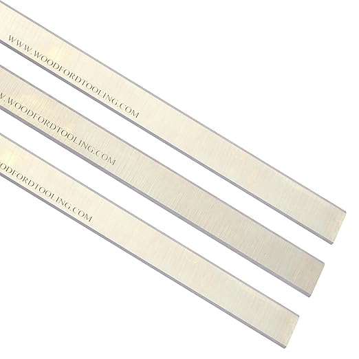 for Freud C400 Jointer Knives 6-1/8 x 11/16 x 1/8 Inch Pack of 3 Planer Thicknesser Blades Made by Xcalibur Tooling