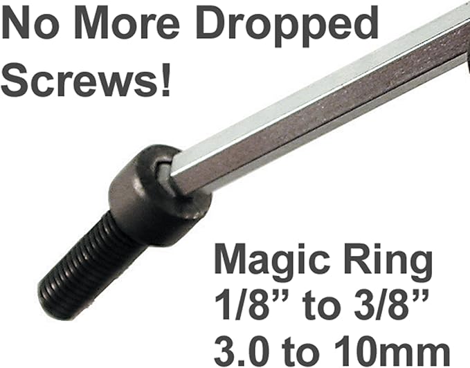 Wiha 66992 MagicRing Ball End Hex L-Key Set In Holders, 22 Piece