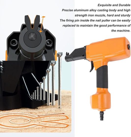 Air Nail Puller Nail Remover 0.6??.8Mpa Ergonomic Multifunction Pneumatic Denailer Tool for Recycled Wood Fence Pallet