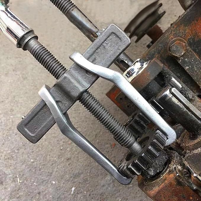 ChgImposs 14 Inch 2-Jaw Gear Puller, Adjustable CR-V Bearing Puller Gears, Removal Tool for External Internal Pulling, Puller Tool Separate Lifting Device
