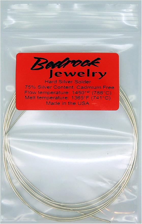 Plumb Silver Jewelry Solder Easy, Medium or Hard … (Hard Solder) / Plomada para joyería de plata Soldadura fácil, media o dura ... (Soldadura dura)