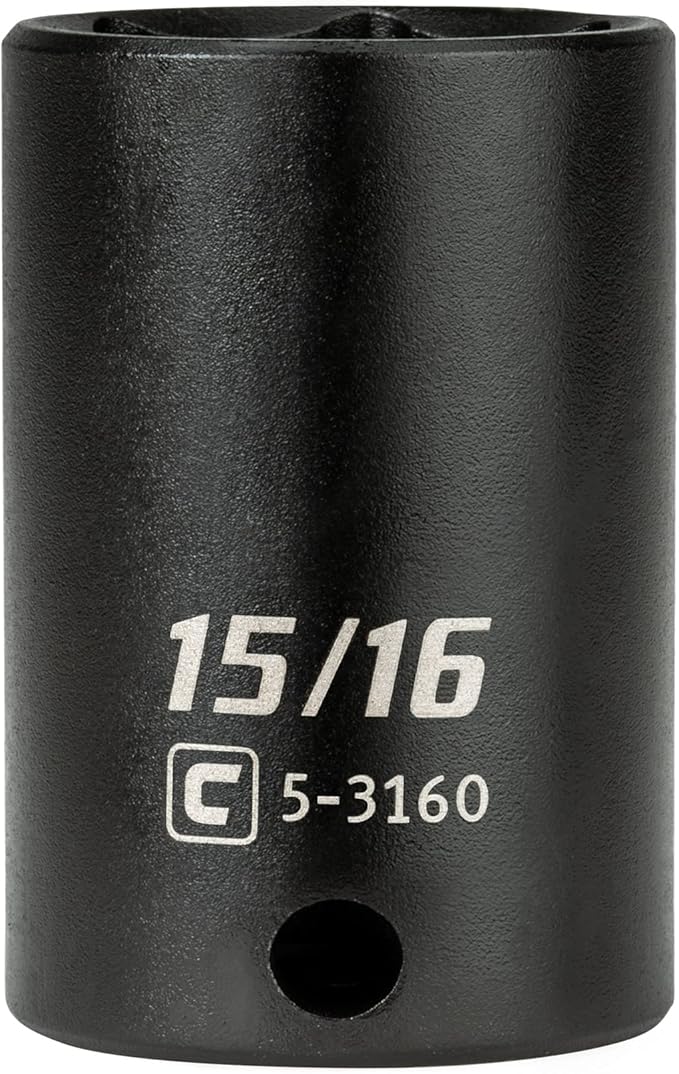 Capri Tools 3/8 in. Drive 15/16 in. Semi-Deep Impact Socket