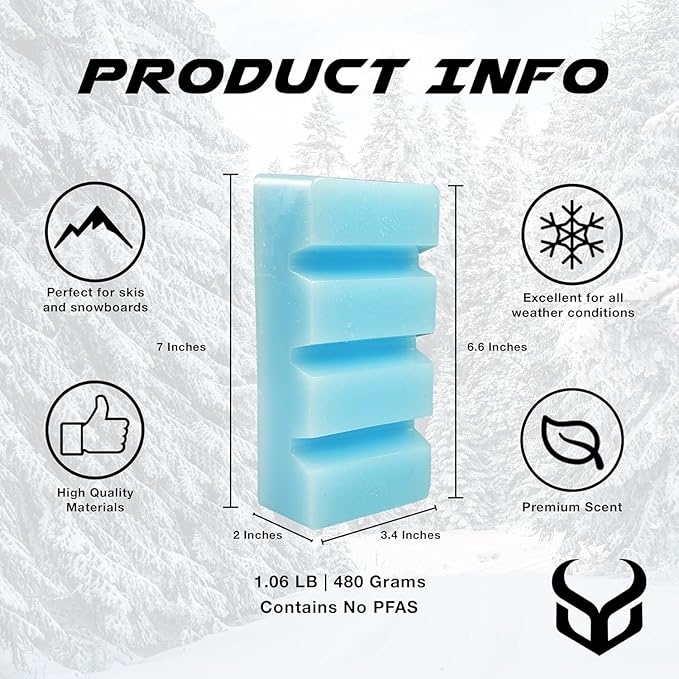 DEMON UNITED USA ICE XL Edition Ski & Snowboard Tuning Kit, Demon Hyper Wax, Ski Hot Wax Iron, Lightning Wax, Base Cleaner, Edge Tuner, Nylon Brush, & More!