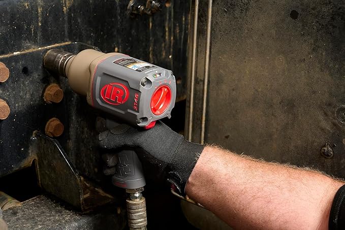 Ingersoll Rand 2146Q2MAX 1" Air Impact Wrench, Quiet, 2,000ft-lbs Nut-busting torque, Maintenance Duty, Pistol Grip