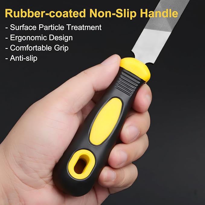 Metal Hand File Set, (1pcs)