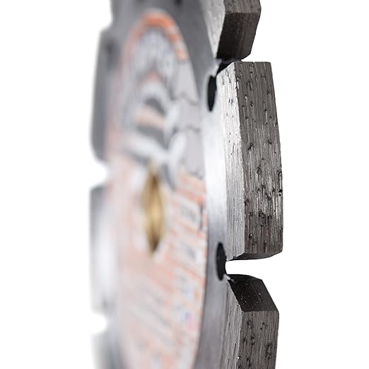 Delta Diamond Ripper Premium 5 Inch Tuck Point Diamond Blade, 1/4" Width, for Mortar Removal (5" X .250)