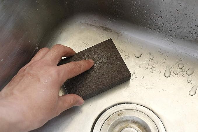 Driak Polishing Sanding Sponges Sandpaper Sanding Block Pad Washable Paint Sanding Block Wood Metal Sandpaper Sponge Cleaning Sponge (36 Grit Rough)
