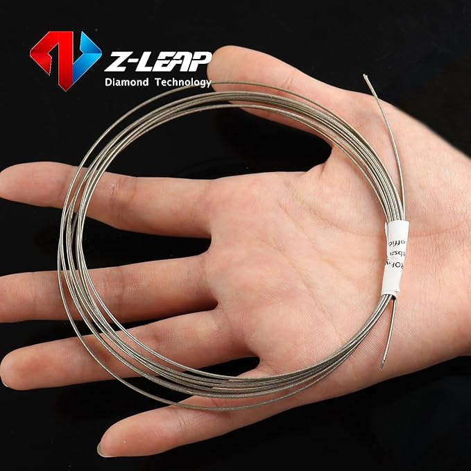 Diamond Wire Saw 1.0mm - High-Strength Cutting Tool for Wood/Metal/Ceramic, Multi-Scenario DIY Projects