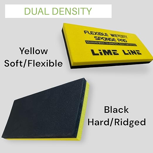 LiME LiNE Wet or Dry Flexible Sanding Sponge Pad for Wrapping Silicon Carbide Sandpaper