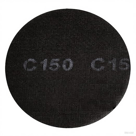 9??Sanding Screen Discs, Black Silicon Carbide Mesh Floor Sanding Screen for Wood Floors, Epoxy Maintenance, 150 Grit, 10-Pack